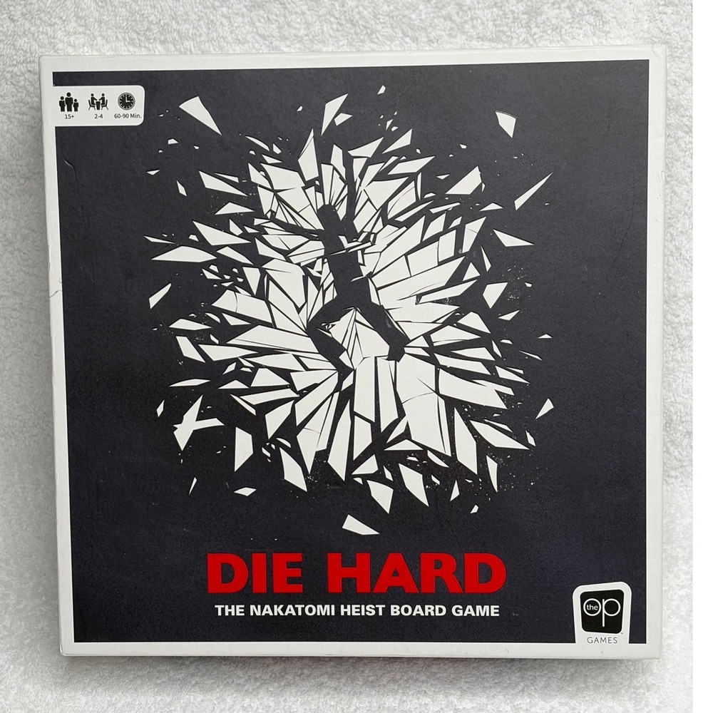 Die Hard The Nakatomi Heist Board Game‎ The Op USAopoly Strategy Game 2019